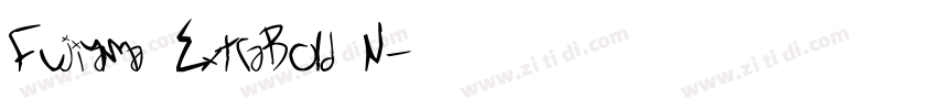 Fujiyama_ExtraBold N字体转换